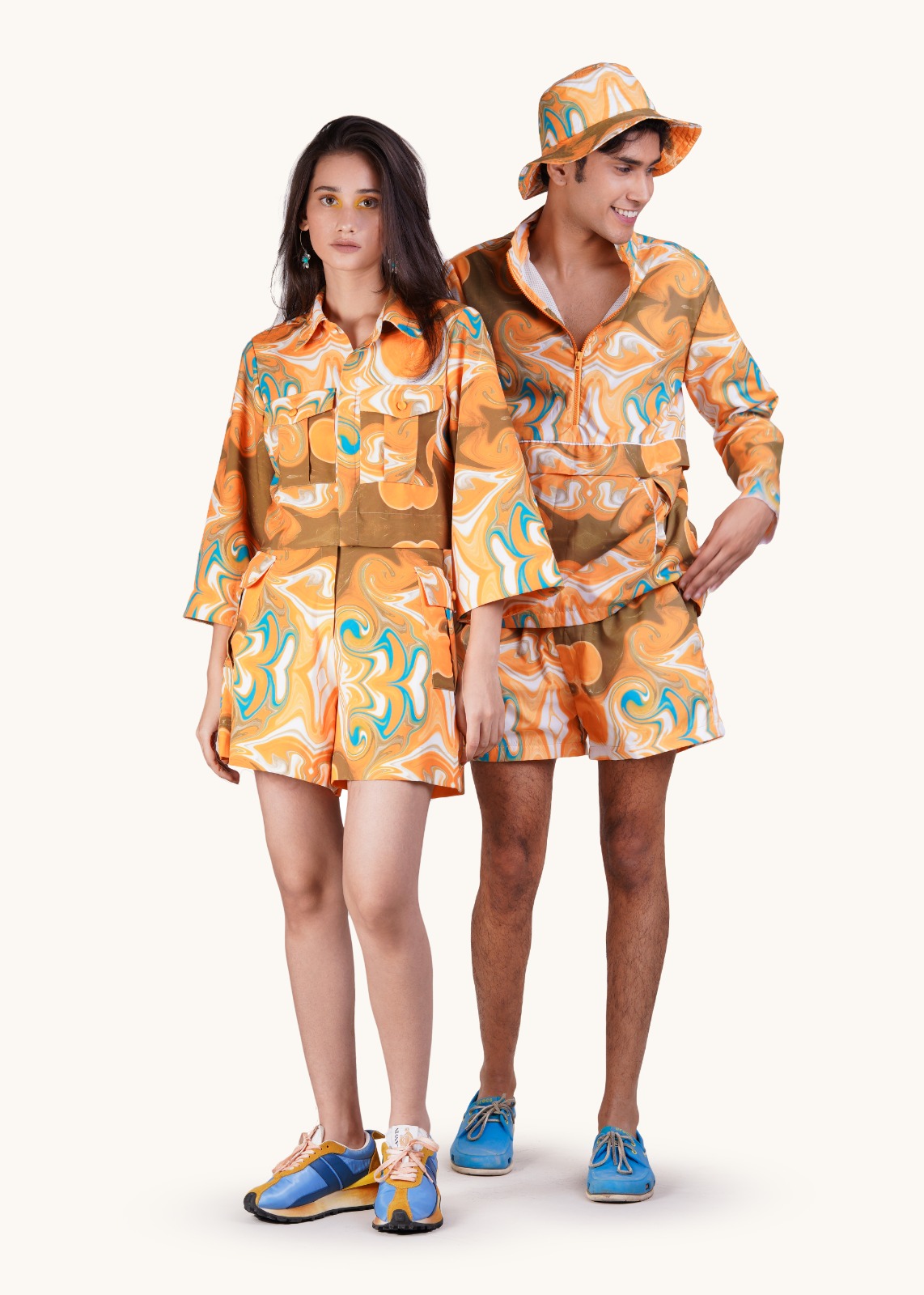 Ted Ferde’s latest holiday wear, Reflect is perfect to pair with your travel partner